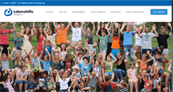 Desktop Screenshot of lebenshilfe-boeblingen.de